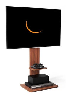 Fit for 32-65 Inch TVs Brown and Black