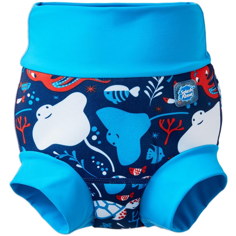 Splash About Happy Nappy Reusable Swim Diaper, Under The Sea, 12-24 Months - Image 1