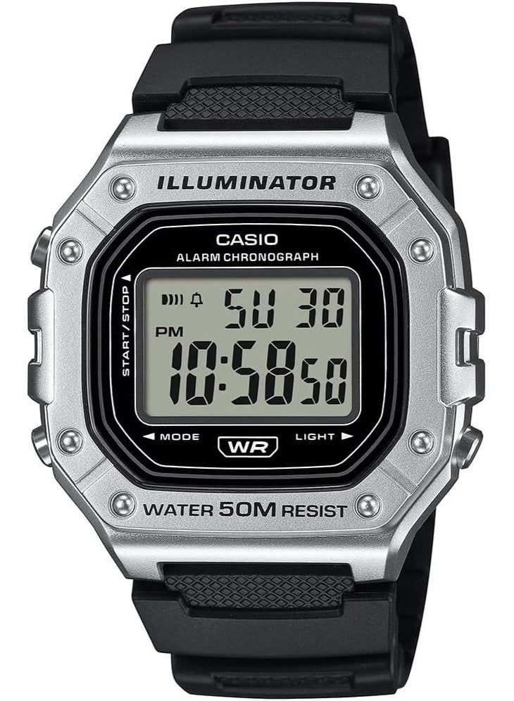 CASIO Resin Digital Watch W-218HM-7AVDF - Image 1