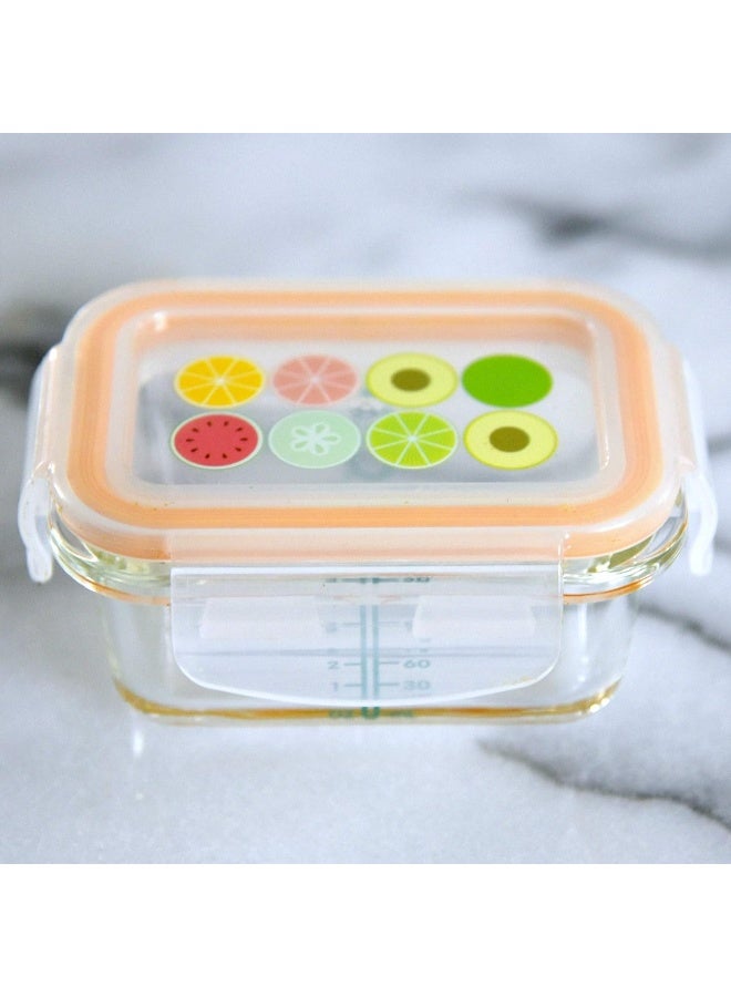 Sage Spoonfuls Glass Baby Food Containers with Lids - 6 Pack, 4 oz Baby Food Jars - Image 5