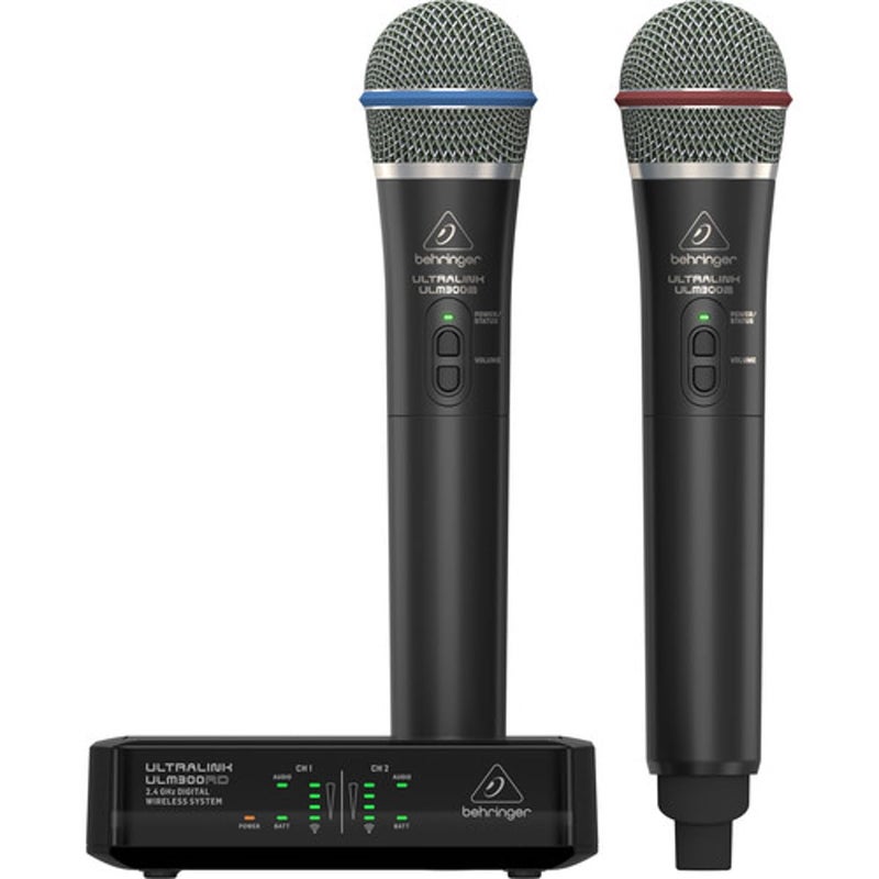 Behringer ULM302MIC Wireless Dual Handheld Microphone System - Image 2