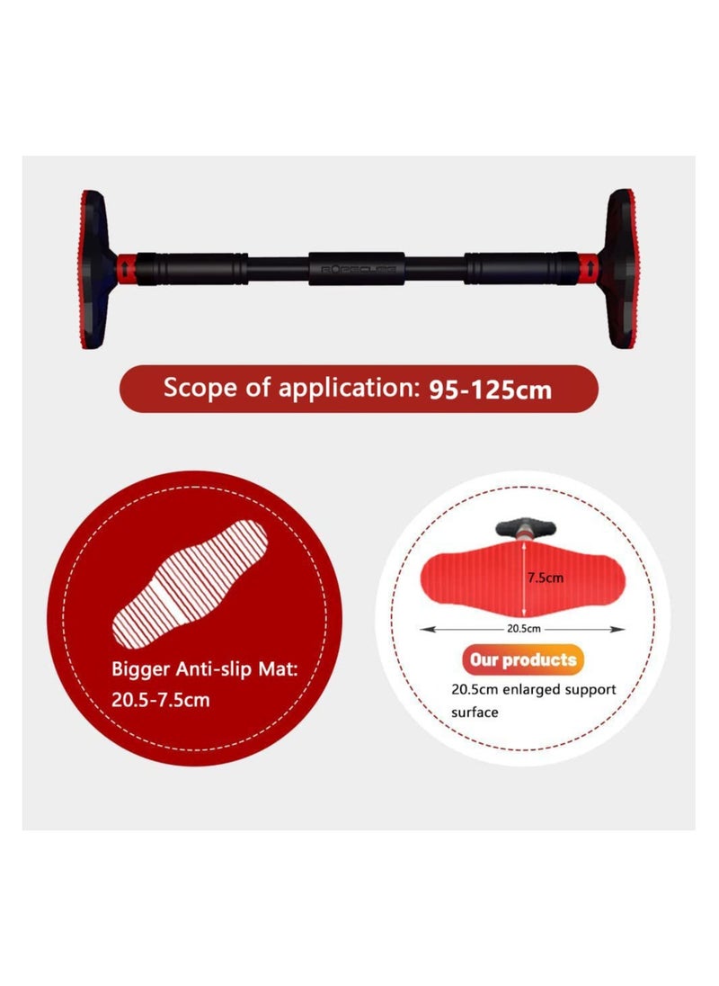 Arabest - Pull Up Bar for Doorway - Pull Up Bar No Screw Installation Doorway, Chin Up Bar with Automatic Locking, Adjustable Width Doorway Pull Up Bar for Home Gym Exercise, Max Support for 771 LBS - Image 1