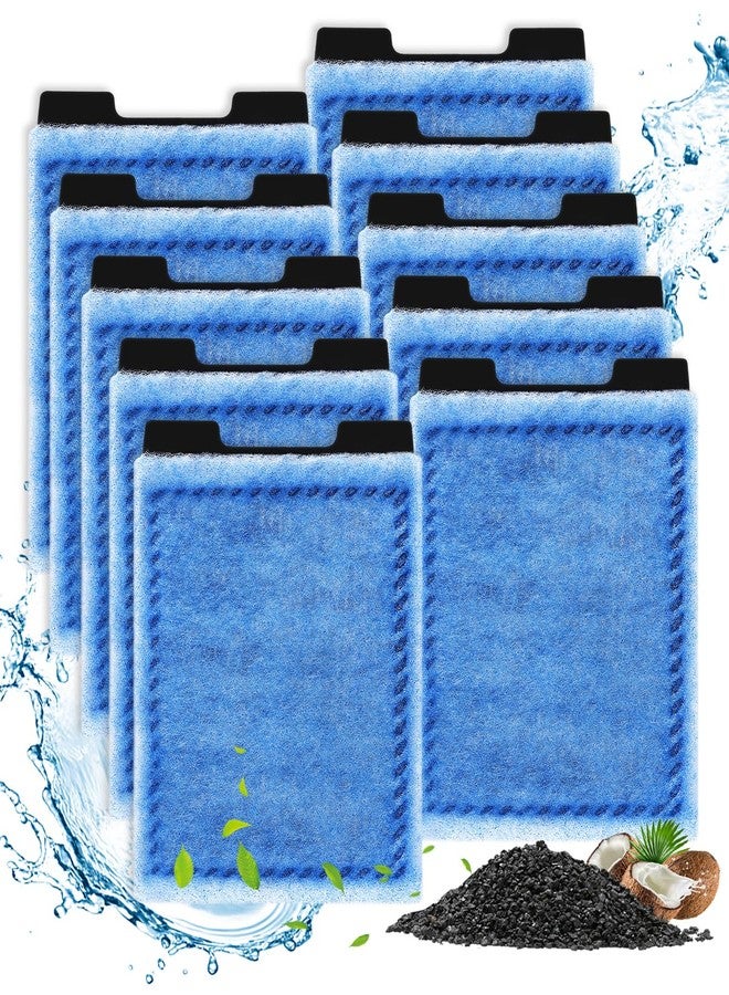 Cunina 10 Pack Rite-Size Z Filter Cartridges Compatible with Marineland Eclipse System 2/3, Aquarium Filter Cartridge Compatible with Marineland Hidden Filtration System 5, Contour 3/5 - Image 1