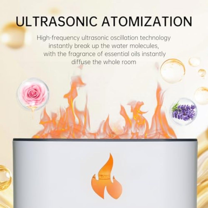 Aromatherapy Essential Oil Diffuser with Himalayan Lamp 250 ml Multi-Coloured LED Air Humidifier - Image 5