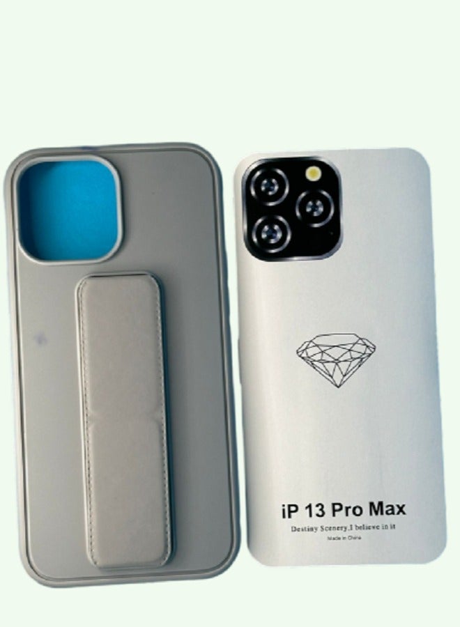 Undefined Gray IPhone 13 Pro Max Back Cover With Handle