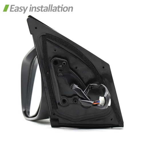 LEAVAN Driver Door View Mirror Fit for 2009-2013 Toyota Corolla, Glass Door Mirror Driver Left - Image 3