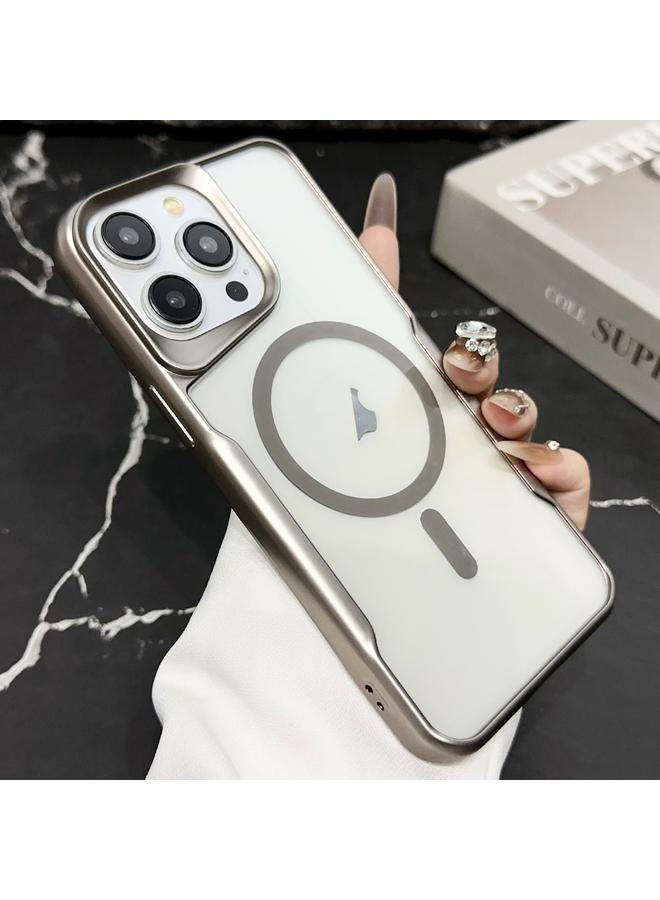 S-TOP Case For iPhone 13 Pro Max Blade Electroplating Frosted MagSafe Magnetic Phone Case - Image 1