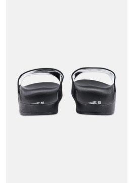 RBX Men Brand Logo Slip On Slides, Black  - Image 3