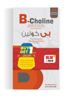 Pack of 2- B-Choline - Omega, Choline and Vitamin B12