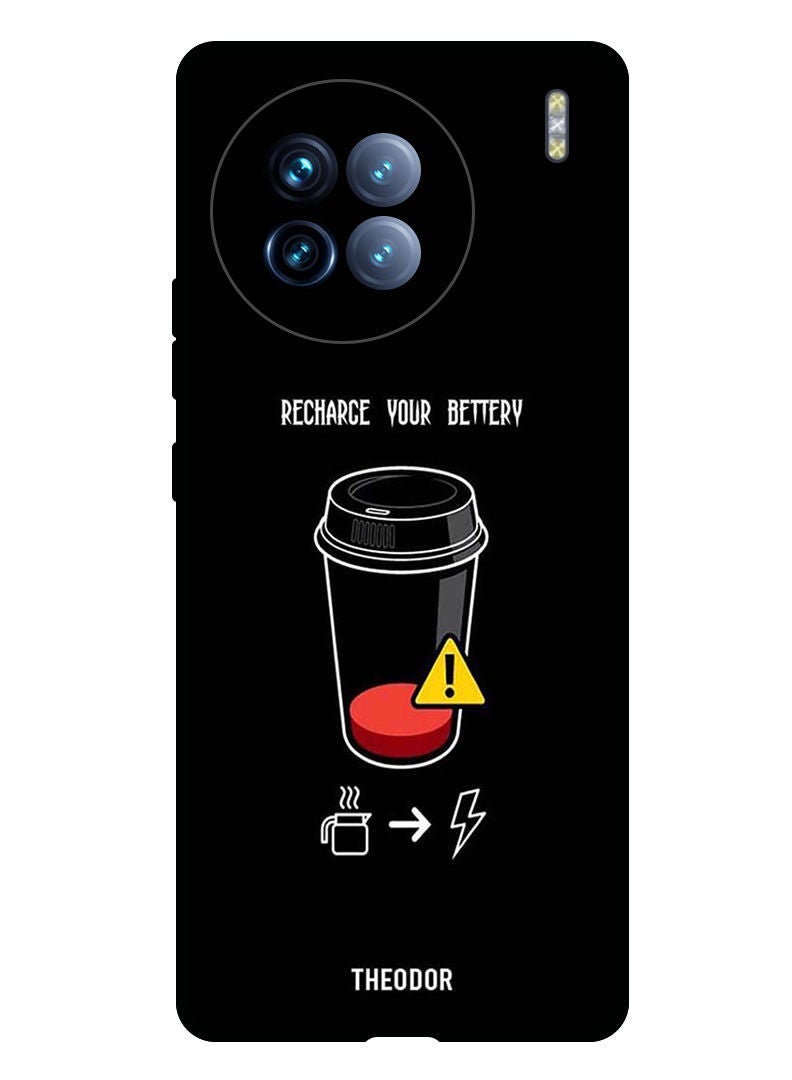 Theodor Protective Case Anti Scratch Shock Proof Bumper Cover For Vivo X90 Recharge - Image 1