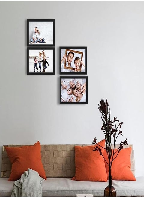 Hsd Picture Frames Black 30X40 Cm Photo Frame - Wooden Picture Frame - Classic Home Photo Frames Picture Frame - Quality Modern Style - Set Of 2