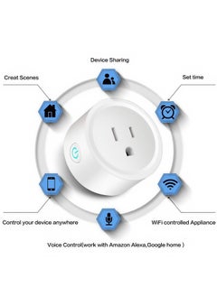 Zigbee WiFi Smart Plug Outlet Compatible with Alexa,Google Assistant,SmartThings,IFTTT,ZigBee Hub Required,EU,16A - pzsku/Z180DD756117F3AF6B90AZ/45/_/1740034715/b3368928-6cb7-4adc-8947-752a2cfbea2e