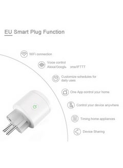 Zigbee WiFi Smart Plug Outlet Compatible with Alexa,Google Assistant,SmartThings,IFTTT,ZigBee Hub Required,EU,16A - pzsku/Z180DD756117F3AF6B90AZ/45/_/1740034736/8ca95882-7dba-4643-a658-dc4fb3cad757