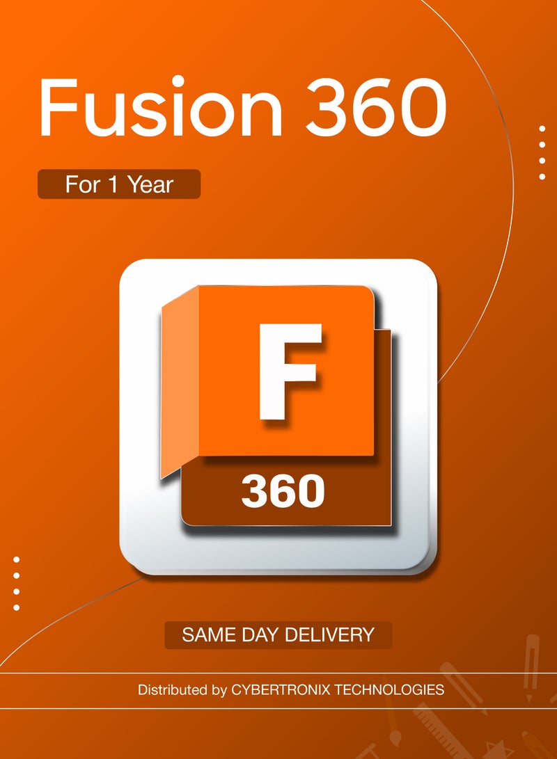 Autodesk Fusion 360 – 1 Year Subscription | SAME DAY DELIVERY