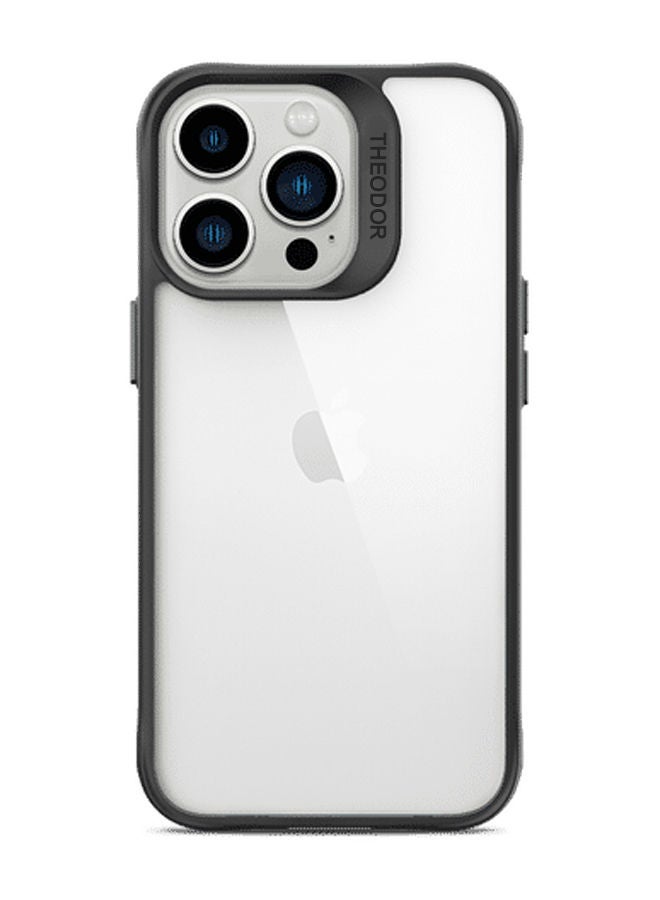 Theodor Protective Hybrid Case Cover For Apple Iphone 13 PRO 6.1 Black  - Image 1