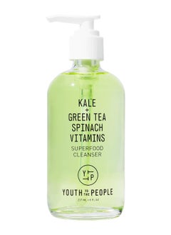 Youth To The People Superfood Facial Cleanser - Kale and Green Tea Cleanser - Gentle Face Wash, Makeup Remover + Pore Minimizer for All Skin Types - Vegan