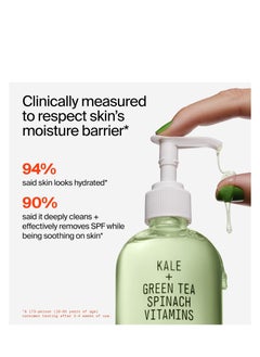 Youth To The People Youth To The People Superfood Facial Cleanser - Kale and Green Tea Cleanser - Gentle Face Wash, Makeup Remover + Pore Minimizer for All Skin Types - Vegan  - Image 5