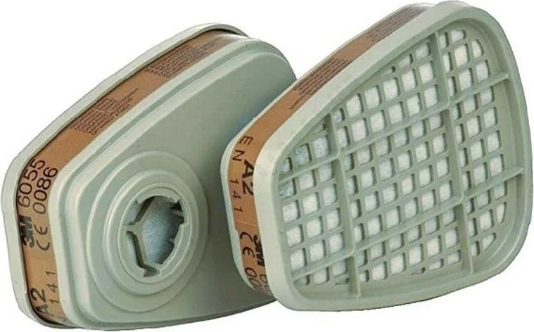 3M 6055 - A2 Organic Gas and Vapor Mask Filter