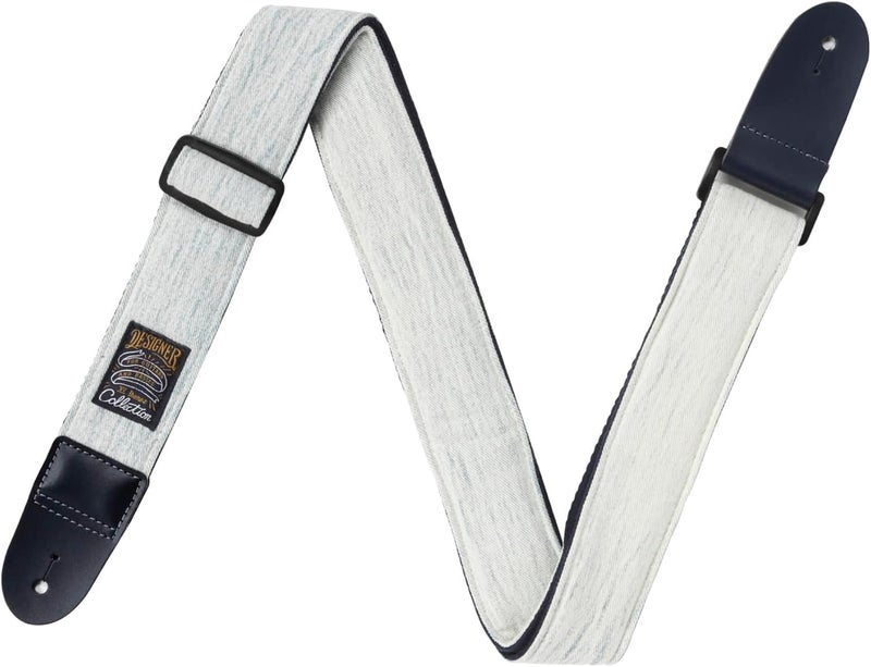 Ibanez Designer Collection Guitar Strap - Pale Blue Denim