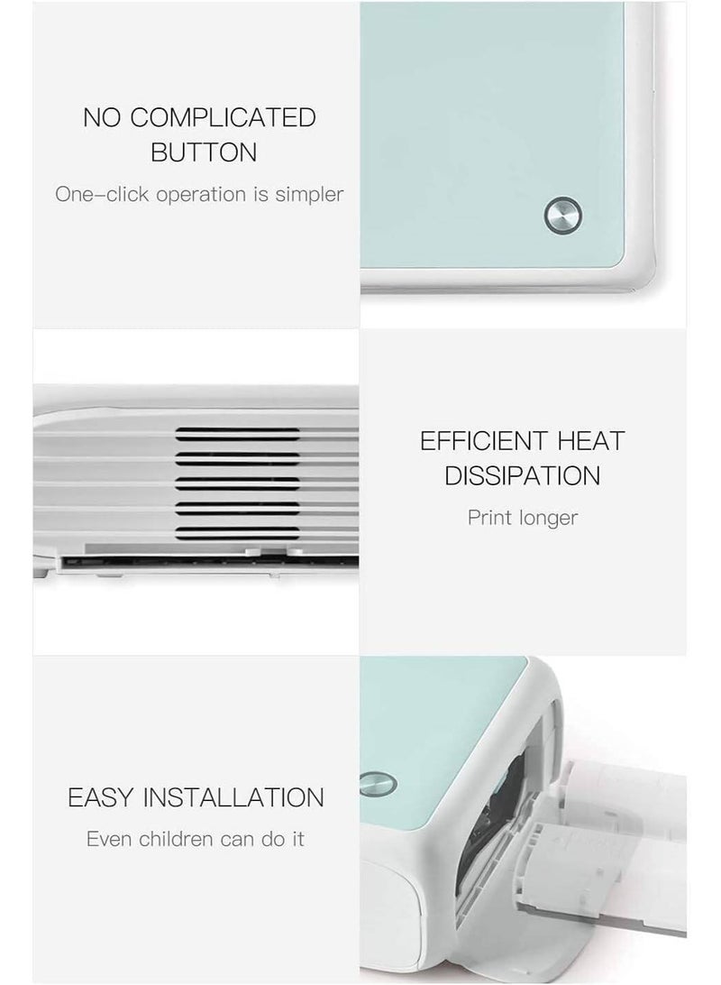 HPRT CP4000 Portable Full Color Photo Printer 4x6 Inch 300dpi AR Printing WiFi Connection Automatic Lamination Compatible with Windows Android iOS - Image 3