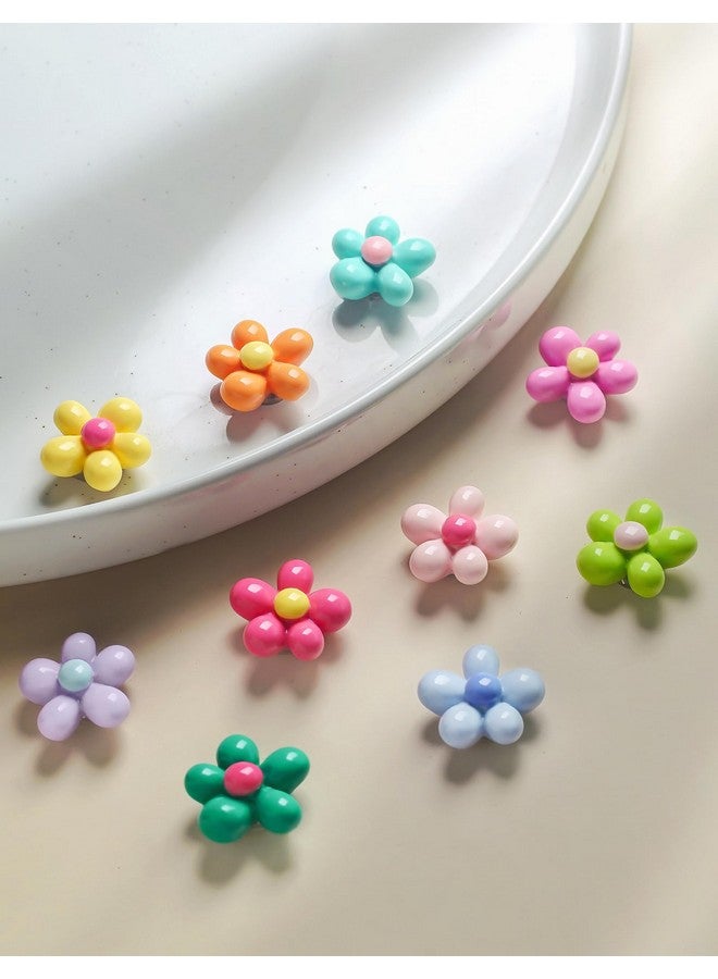 Mymazn Mymazn 20 PCS Fridge Magnets Cute Refrigerator Magnets Colorful Decorative Magnet Flower Magnet for Office Kitchen Locker  - Image 4