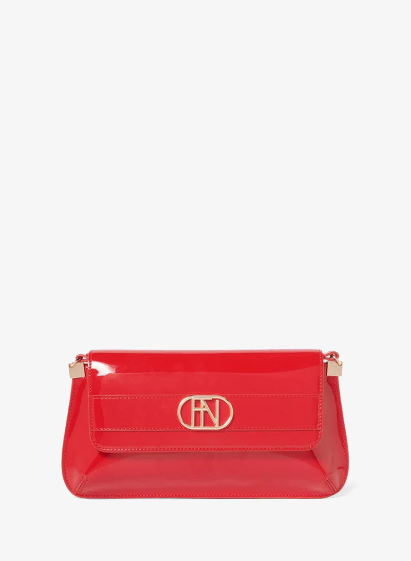 فورايفر نيو SHILOH Glossy Shoulder Bag