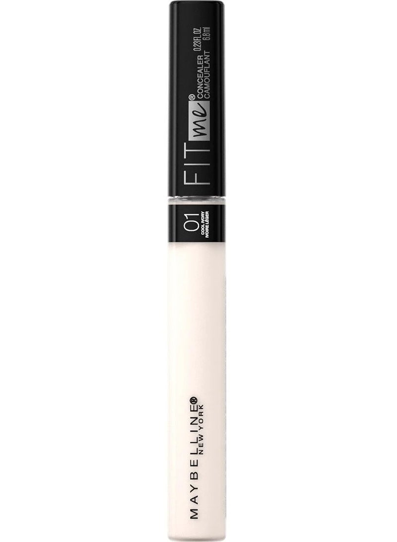 MAYBELLINE NEW YORK مكياج خافي العيوب السائل فيت مي - 01 عاجي رائع - Image 1