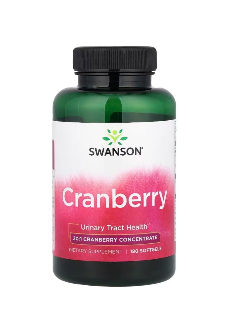 سوانسون 180 كبسولة جيلاتينية من التوت البري - Image 1