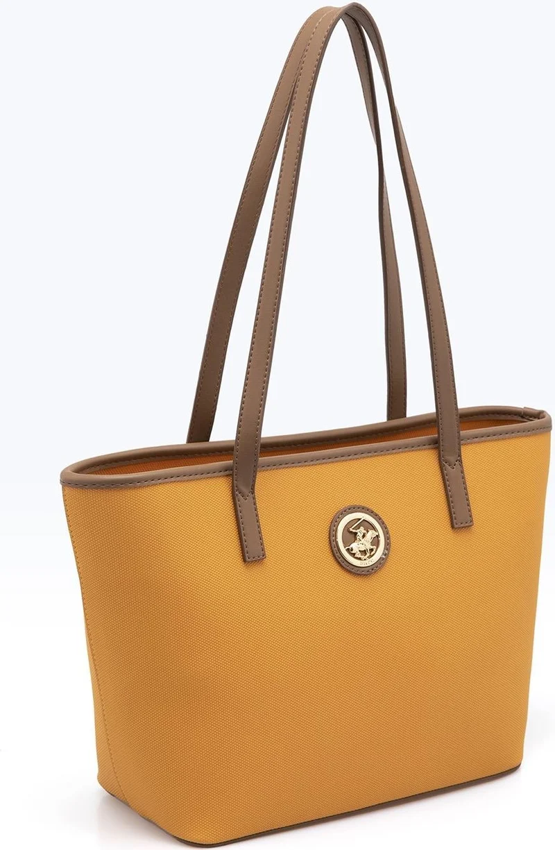 BEVERLY HILLS POLO CLUB 05BHPC8014-HR Mustard Women's Shoulder Bag