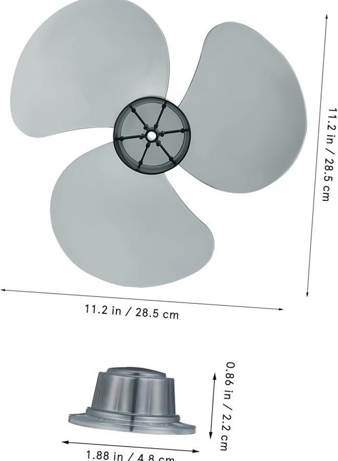 بديل شفرة مروحة بلاستيكية عالمي مقاس 16 بوصة (280 ملم) للمراوح الكهربائية - Image 3
