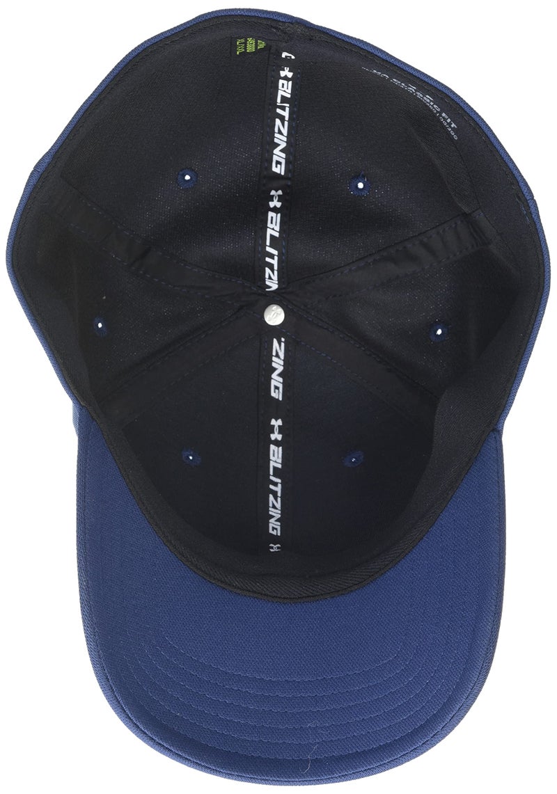 Under Armour Men's Freedom Blitzing Hat , Academy Blue (408)/White , Large/X-Large - Image 2