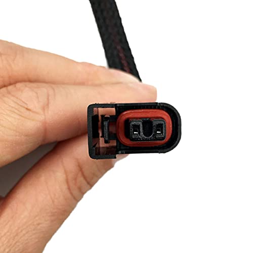IBVIBV 8pcs Wire Harness Adapter Compatible with LS Gen 3 Tuck USACAR EV6 to Mini Multec 2 Fuel Injector OEM Tooling, Connector, Lock, Seals, & Terminals WAINJ40 - Image 2