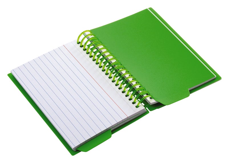 Oxford Spiral Index Cards with Poly Cover, 3" x 5", Ruled, White Cards, Cover Color May Vary, 50 Cards/Book (73138) - Image 3