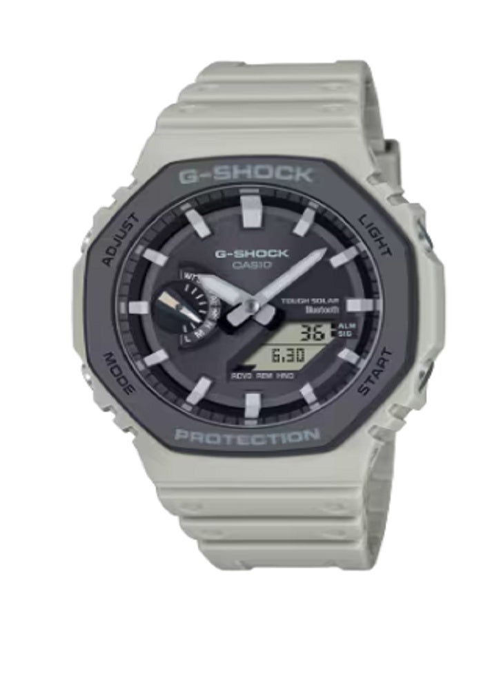 Casio G-Shock GA-B2100LUU-5ADR – Urban Utility Tough Solar Watch, Light Grey "CasiOak" Design
