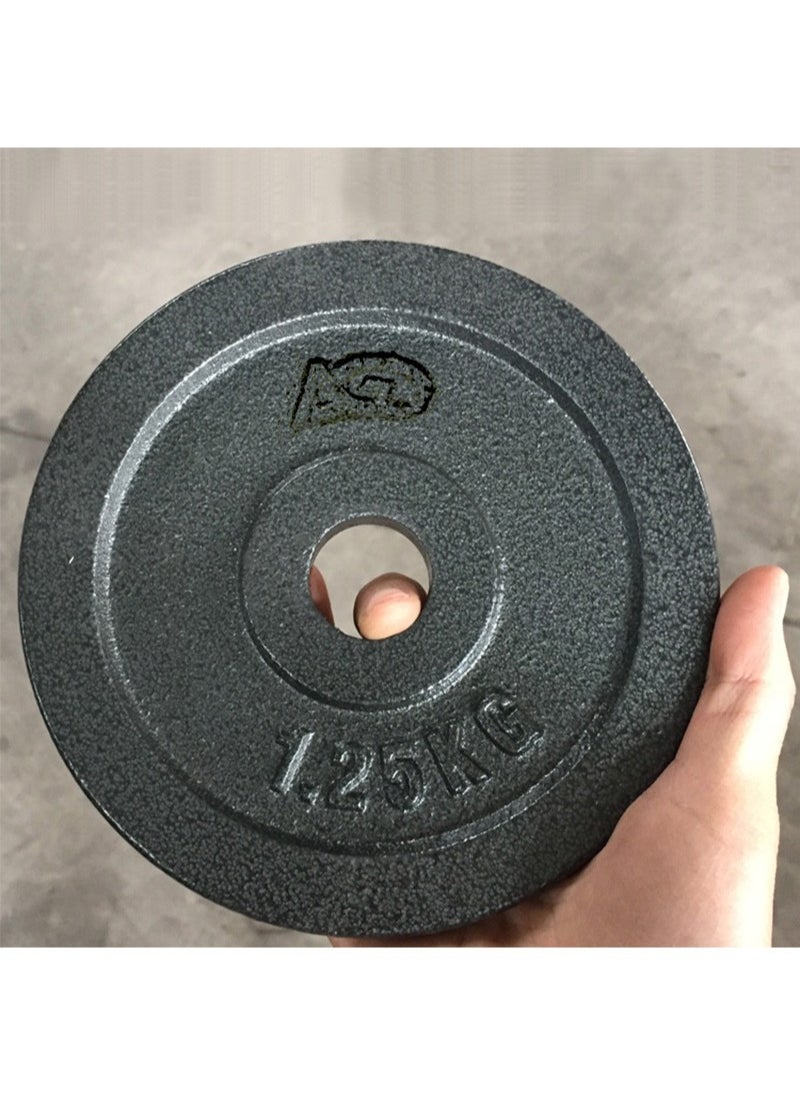 AGD Single Dumbbell Disc 1.25kg Weight Lifting Plate For Gym Black  - Image 4