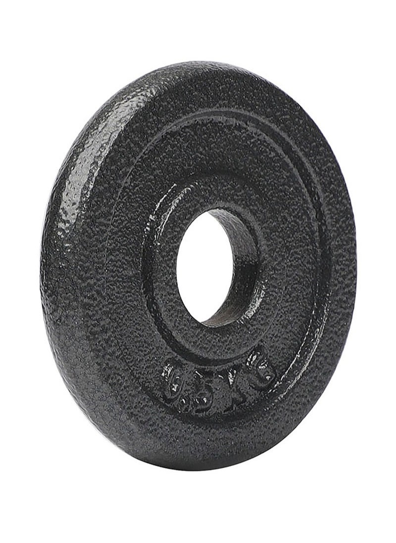 AGD Single Dumbbell Disc 1.25kg Weight Lifting Plate For Gym Black  - Image 2
