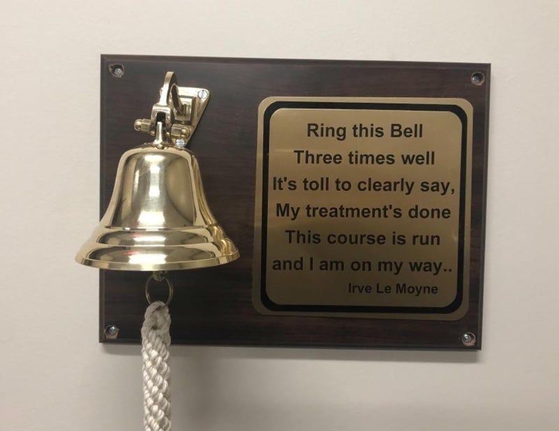 The Metal Magician 5" Solid Brass Bell Quality Marine Wall Mounted Ship Hanging Bell Perfect for Dinner, Indoor, Outdoor, School, Bar, Reception, Last Order & Church by The Metal Magician - Image 3