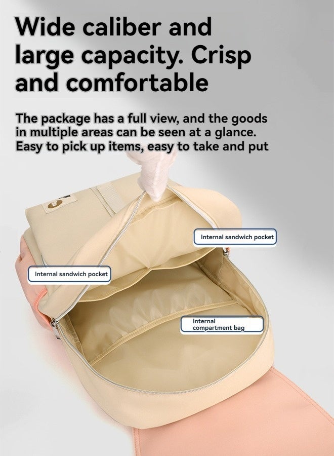 Beauenty Diaper Bag Backpack - Waterproof Changing Tote, Multi-Function Travel Portable Bassinet, Large Capacity Mommy Bag for Baby - Image 3