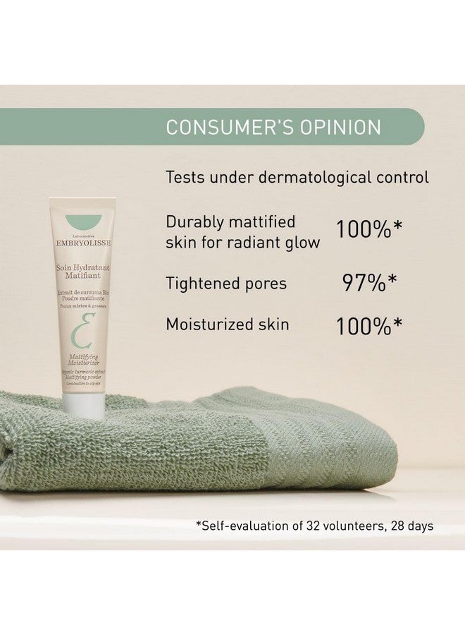 Embryolisse Mattifying Moisturizer - Oil Control Face Cream for Oily to Combination Skin - Hydrates & Moisturizes the Skin, Lightweight Formula, Safe for Sensitive Skin - 1.69 Fl Oz - Image 5