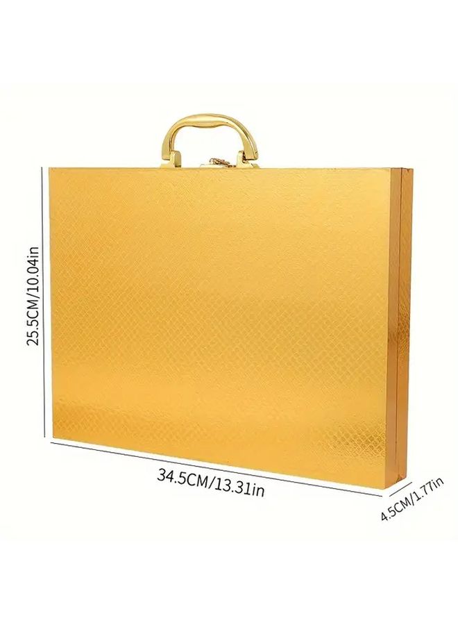 Golden 1010 Series Stainless Steel Cutlery Set In Wooden Box Gift Box - Image 4