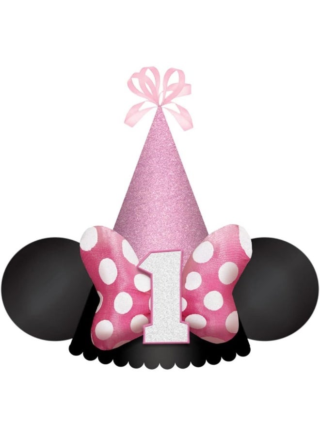 Amscan Disney Minnie Forever Cone Hats