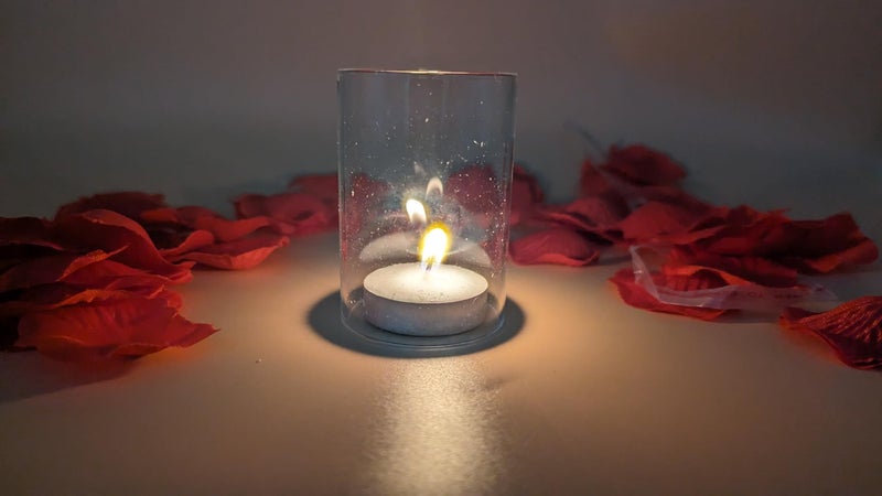 Ein Sof Diya Glass Cover Only - Medium Size Borosilicate Glass Cover for Diya - Height 4 inches, Width 3 inches - Image 3