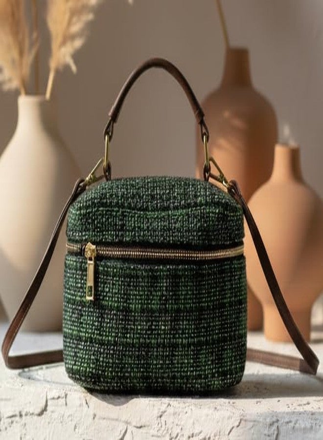 ENSAC حقائب كتف نسائية من إنساك، حقيبة يد نسائية فاخرة ذات سعة كبيرة للفتيات، حقيبة أنيقة وعملية للمكتب والجامعة، حقيبة يد واسعة مزودة بجيوب داخلية. - Image 3