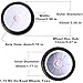 ZRRC Soft 110 RC OnRoad Tires Wheels PreGlued Slick Tyres 12mm Hex Wheels for Traxxas 4Tec Tamiya TT02 TT01 Redcat Lightning EPX HPI HSP Flying Fish Kyosho Rlaarlo 110 RC Touring Wheels Tires Set - Image 4