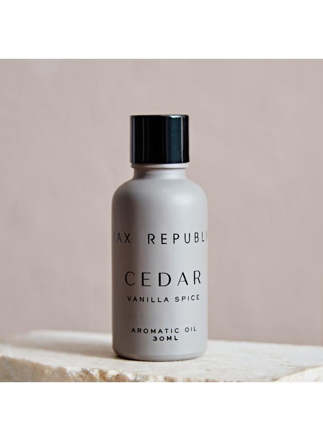 أوشانيك زيت عطري فاخر من خشب الأرز والفانيليا 30 مل - Image 1