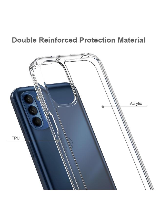 اس-توب جراب لهاتف Motorola Moto G31 5G مصنوع من مادة TPU المقاومة للصدمات والخدش + جراب أكريليك - Image 5