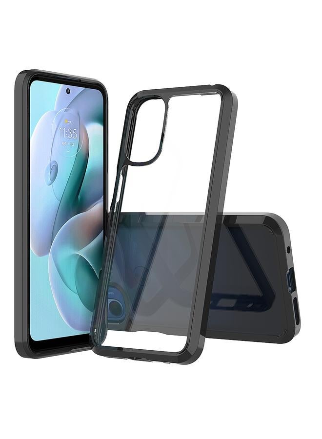 اس-توب جراب لهاتف Motorola Moto G31 5G مصنوع من مادة TPU المقاومة للصدمات والخدش + جراب أكريليك - Image 1