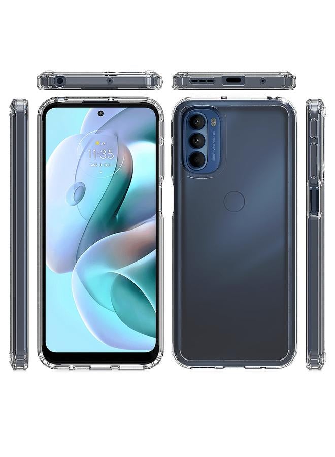 اس-توب جراب لهاتف Motorola Moto G31 5G مصنوع من مادة TPU المقاومة للصدمات والخدش + جراب أكريليك - Image 2