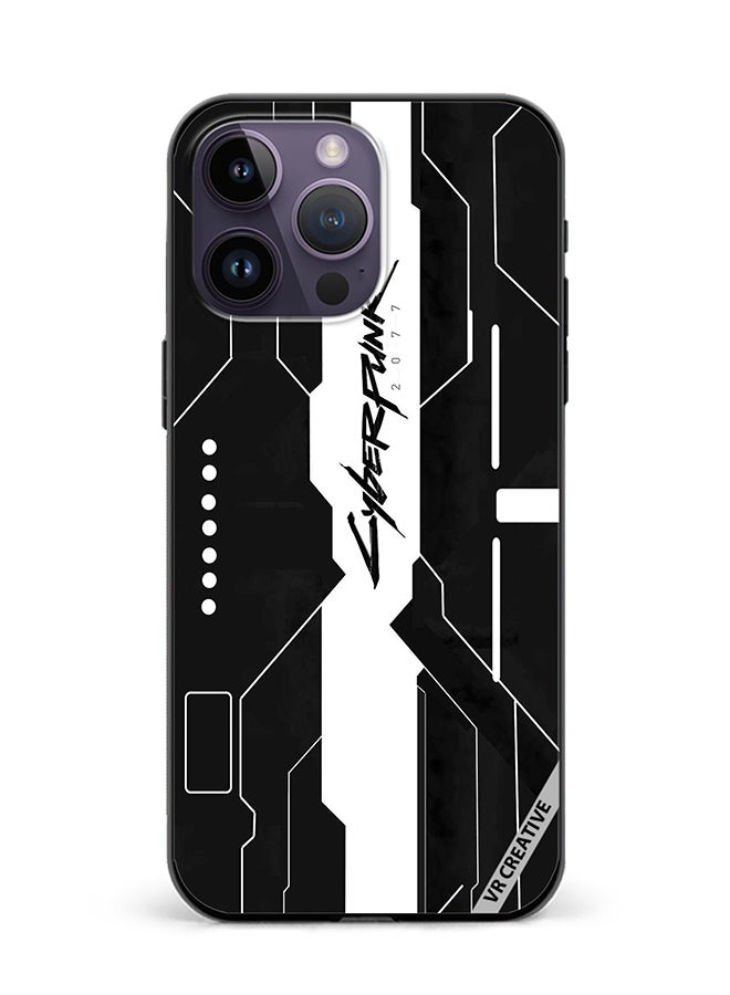 VR CREATIVE Protective Case Cover For Apple iPhone 16 Pro Max Cyberpunk Design Multicolour