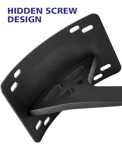INKUDRI Universal Curved Motorcycle License Plate Bracket With Light Motorcycle License Plate Relocation Holder Swing Arm Side Mount Tag Frame For Sportster s Rebel 500 YZF Vulcan S 650 Cruiser Iron 883 1200 - Image 5